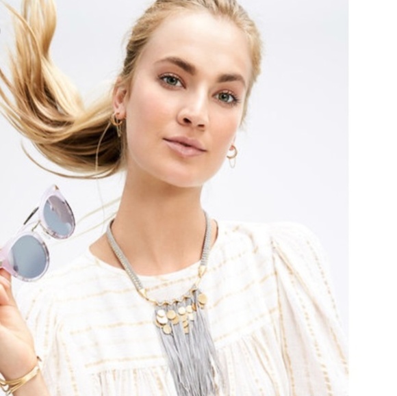 Stella and Dot Samar Fringe Neclace - New no box - Picture 2 of 2